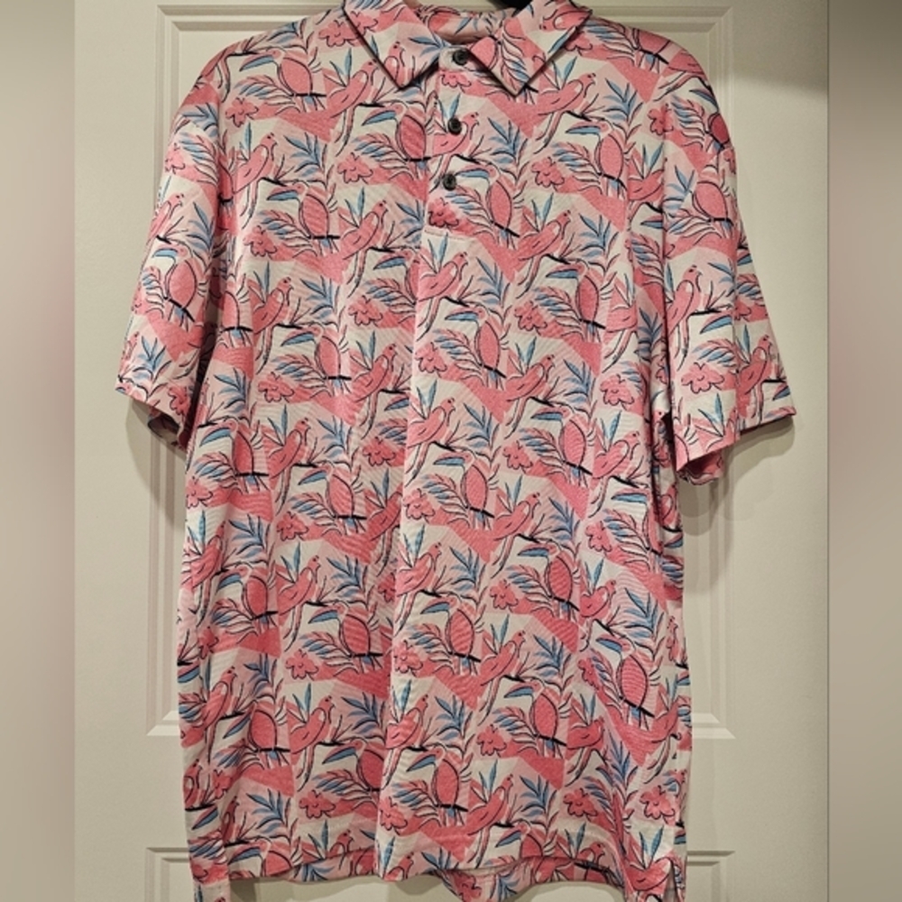 Nicklaus Eco Choice Polo Shirt sz medium